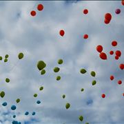 Picture Of Balloons In Sky